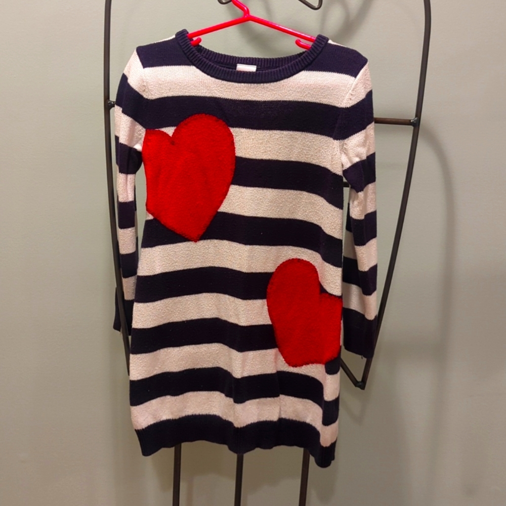 Little girls Valentine's Heart dress